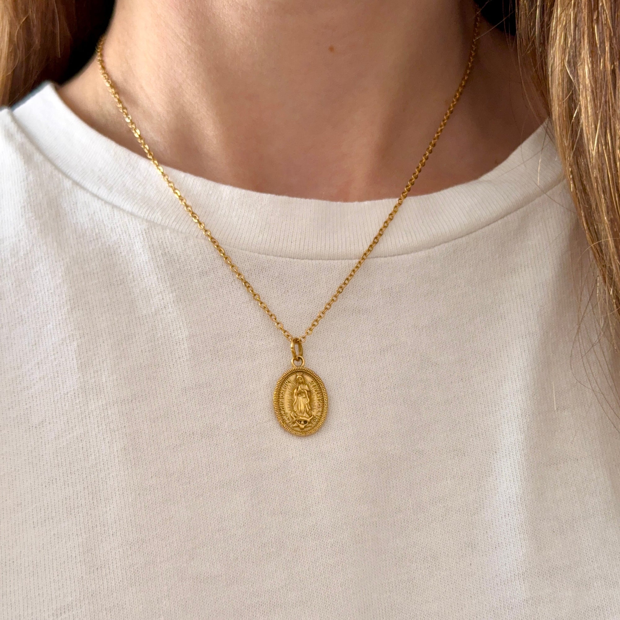Medalla Virgen de Guadalupe