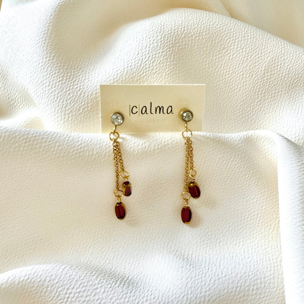 Pendientes Violeta