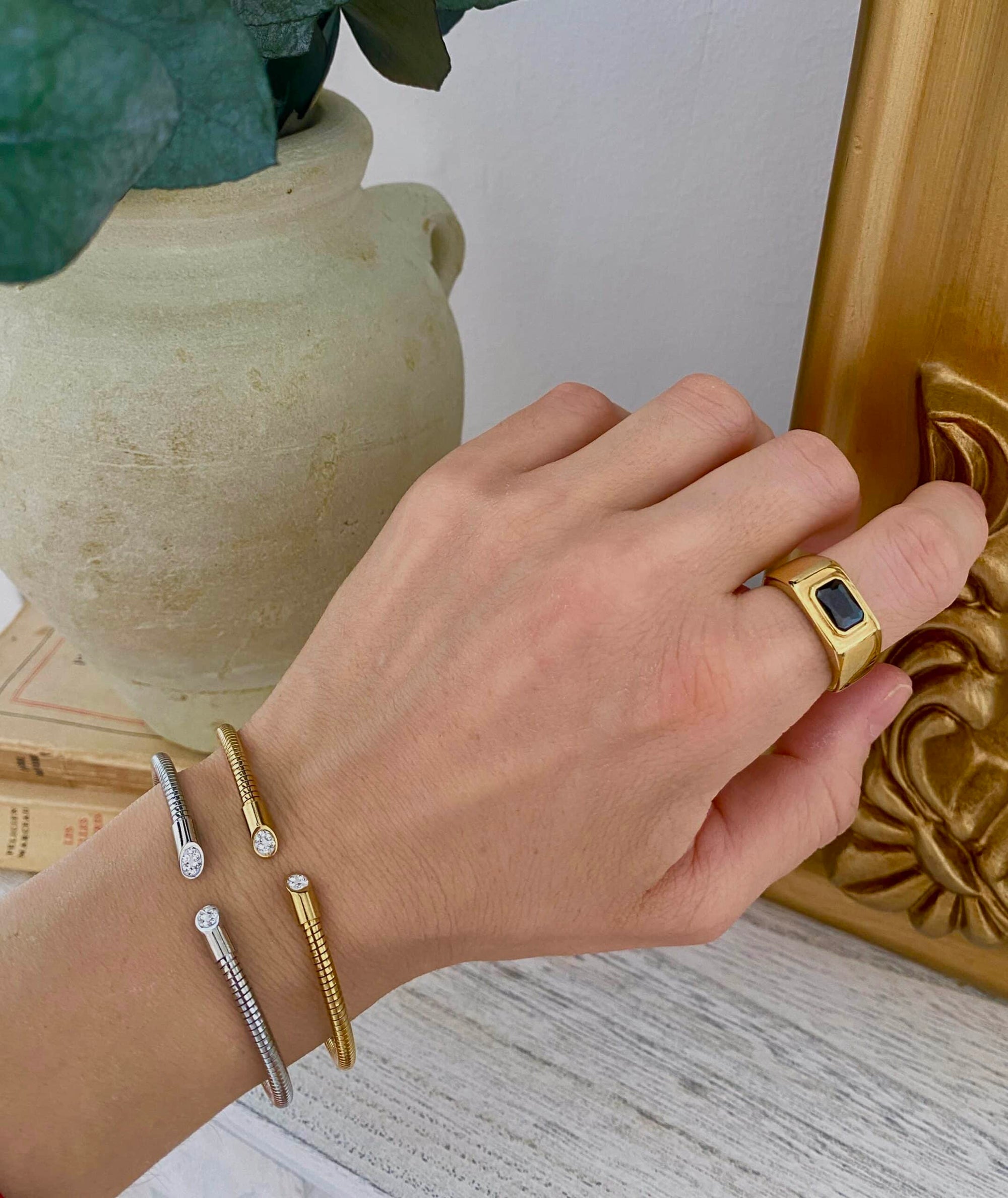 Pulsera Emilie Plateada