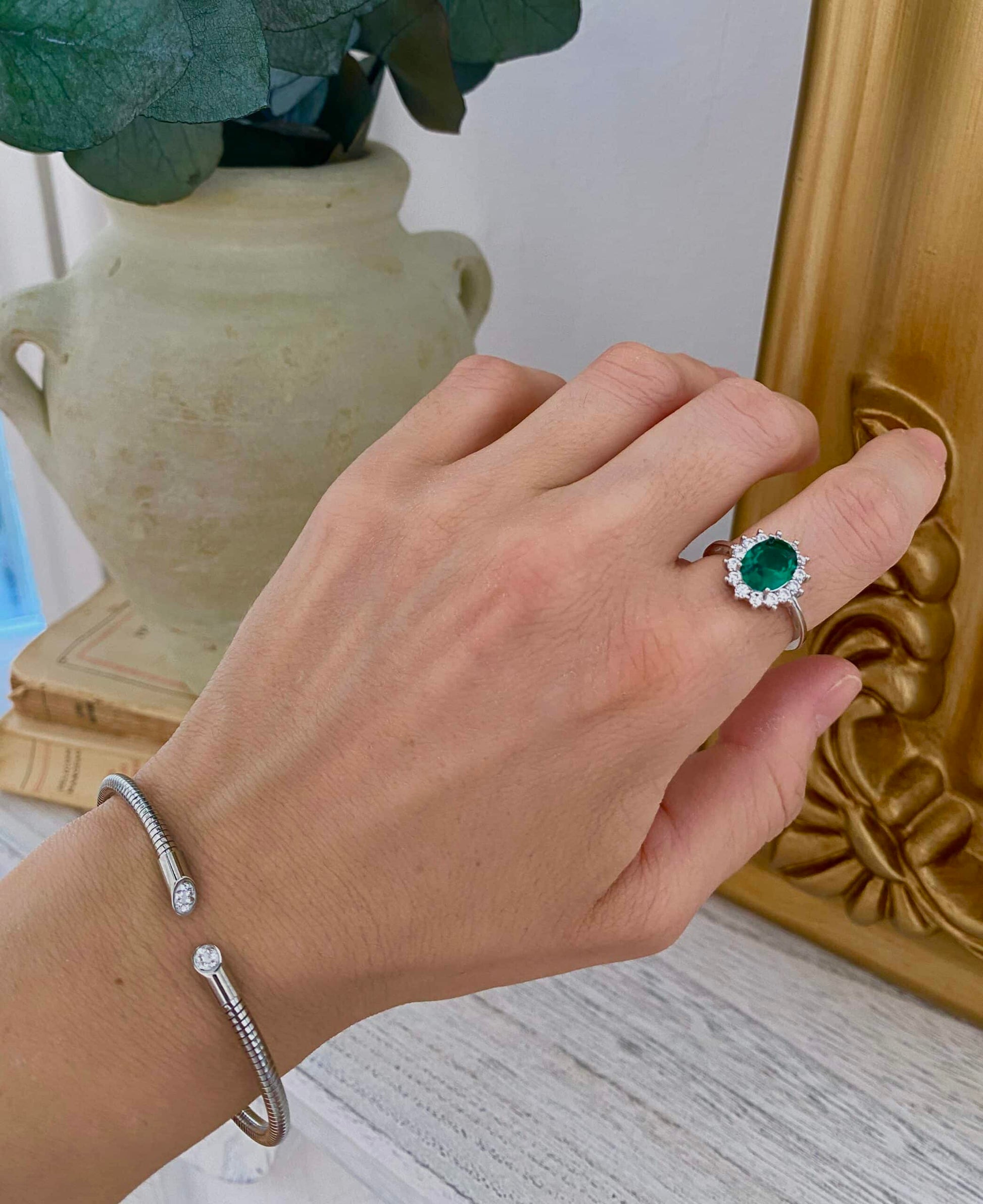 Pulsera Emilie Plateada