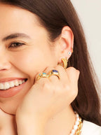Pendientes Zafiro